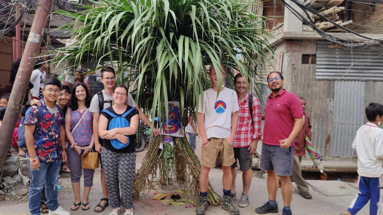 Hostel Nextdoor Patan Exterior foto